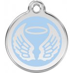 Red Dingo Andělská křídla světle modrá velikost známky S 20 mm – Zboží Dáma