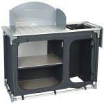 Kuchyně Bo-Camp Cupboard s dřezem Barva: šedá – Zbozi.Blesk.cz