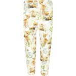 V Mart legíny Zvířátka na louce béžová – Zboží Dáma