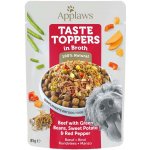 Applaws Dog Taste Toppers Broth Hovězí s batáty 85 g – Zboží Mobilmania