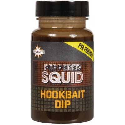 Dynamite Baits Hookbait Dip Peppered Squid 100 ml – Hledejceny.cz