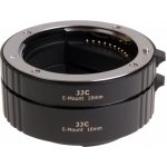 JJC sada mezikroužků Full Frame 10/16 mm pro Sony E – Zboží Živě