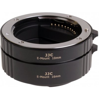 JJC sada mezikroužků Full Frame 10/16 mm pro Sony E