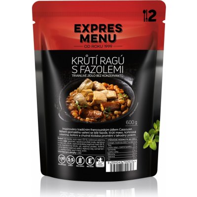 Expres Menu Krůtí ragú s fazolemi 600 g – Hledejceny.cz