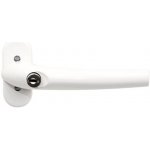 Walteco Uzamykatelná okenní klika se zinkovým jádrem, plast, bílá – Zboží Mobilmania