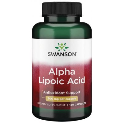 Swanson Alpha Lipoic Acid 300 mg 120 kapslí