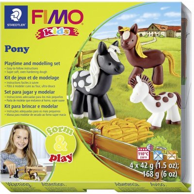 Fimo Staedtler Sada kids Form & Play Poníci – Sleviste.cz