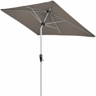 Doppler ACTIVE 210 x 140 cm - slunečník s automatickým naklápěním kličkou greige – Hledejceny.cz