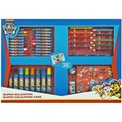 KARTON P+P Výtvarný kufřík 100ks Paw Patrol PPBT4104 – Hledejceny.cz