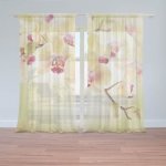 Sablio Záclony Orchidej 2: 2ks 150x250cm – Hledejceny.cz