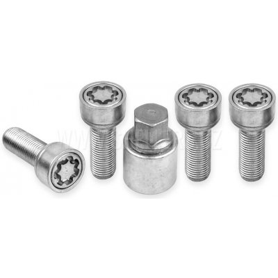 Pojistné bezpečnostní šrouby M14x1,5x32 kulová R13, klíč 17, SICUSTAR VN532R13 | Zboží Auto