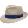 Klobouk Béžový crushable nemačkavý letní klobouk Trilby Mayser Maleo UV faktor 80