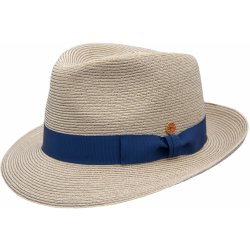 Béžový crushable nemačkavý letní klobouk Trilby Mayser Maleo UV faktor 80