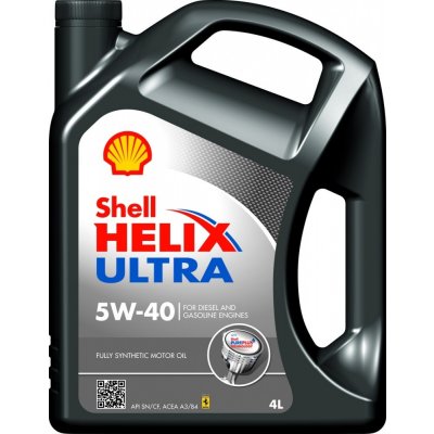 Shell Helix Ultra 5W-40 4 l – Hledejceny.cz