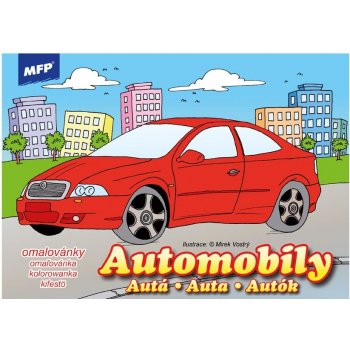 MFP Omalovánky A4 Automobily