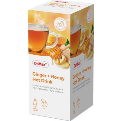 Dr.Max Ginger + Honey Hot Drink 20 sáčků