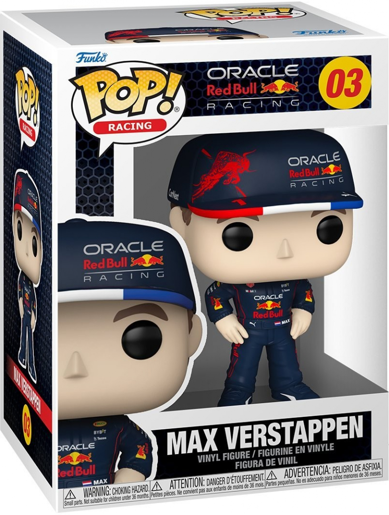 Funko POP! 03 Formula One Max Verstappen Racing