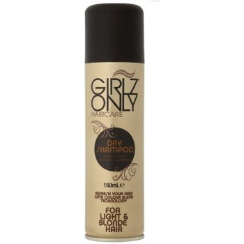 Girlz Only suchý šampon na světle hnědé a blonďaté vlasy 150 ml