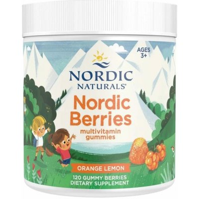 Nordic Berries dětský multivitamín citrusy 120 ks – Sleviste.cz