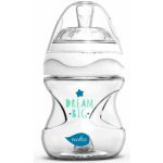 Nuvita lahvička Glass/White 140ml – Zboží Dáma