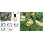 Světelný řetěz LED PARTY 10 žárovek 50LED ProGarden KO-AXC100000 – Zboží Dáma