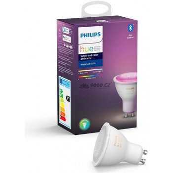 Philips Chytrá žárovka Hue Bluetooth 5,7W, GU10, White and Color Ambiance