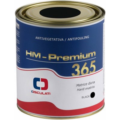 Osculati HM Premium 365 Hard Matrix Antifouling 0,75 l Black