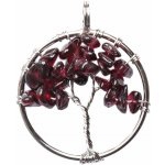 Nefertitis Granát přívěsek Strom života NF15983 – Zboží Mobilmania