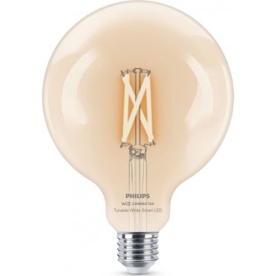 Philips WiZ LED filam.globe G125 7W/60W E27 TW 806lm Dim – Zboží Mobilmania