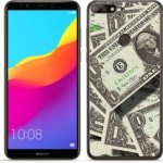 Pouzdro mmCase gelové Huawei Y7 Prime (2018) - americký dolar – Zboží Mobilmania