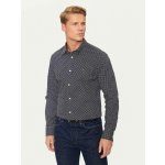 Tommy Hilfiger pánská košile Poplin MW0MW36870 modrá – Zboží Dáma