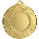 Univerzální kovová medaile Zlatá Stříbrná Bronzová Zlatá 5 cm 2,5 cm – Zboží Dáma