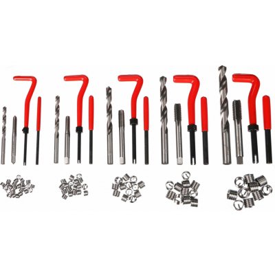 Sada na opravu závitů MECHANIC THREAD SET 131, M5 - M12 SIXTOL – Hledejceny.cz