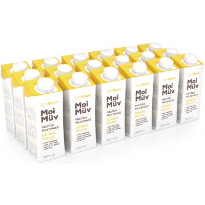 GymBeam MoiMüv Protein Milkshake banán 18 x 250 ml – Zboží Dáma