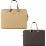 tomtoc Light-A21 Dual-color Slim Pouzdro s poutkem pro 13.5" hnědá TOM-A21D3K1 – Zboží Mobilmania