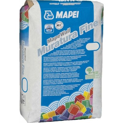 MAPEI Mapewall Muratura Fine jemná cementová malta na zdění 25 kg Šedá – Hledejceny.cz