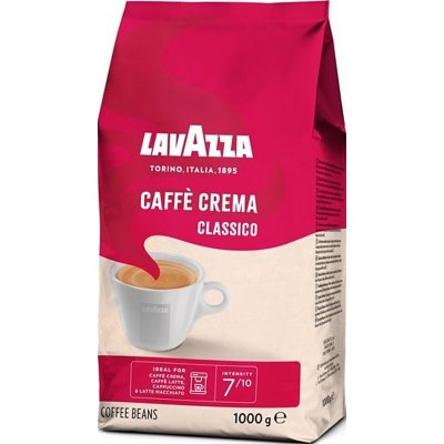 Káva Lavazza Caffé Crema Classico zrnková Káva 1000 g