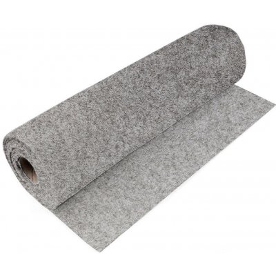 Filc / plsť metráž tloušťka 3 mm Varianta: 10 (F92) šedá světlá melír, Balení: 1 m – Hledejceny.cz