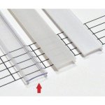 Berge Transparentní difuzor Klik pro profil X 2 m 60097-2M – Zboží Dáma