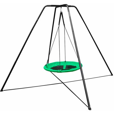 Aga Závěsný houpací kruh 100 cm s rámem – Sleviste.cz