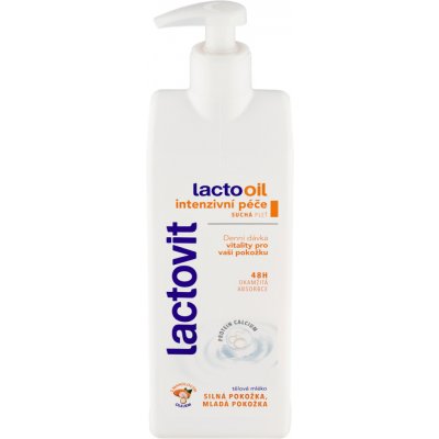 Lactovit Lactooil Intenzivní péče tělové mléko dávkovač 400 ml – Sleviste.cz