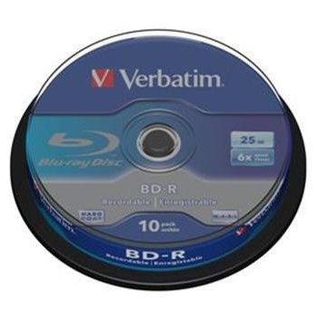 Verbatim BD-R 25GB 6x,spindle, 10ks (43742)