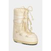 Dětské sněhule Moon Boot ICON NYLON béžová 80D1400440