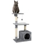 Lionto škrabadlo šedé 50 x 30 x 85 cm – Sleviste.cz