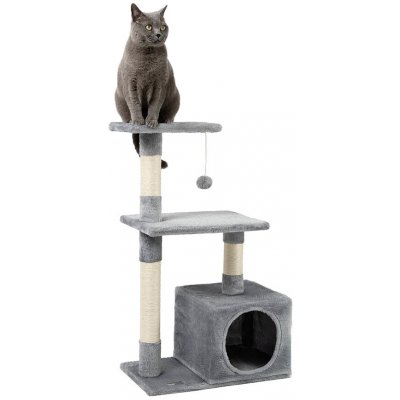 Lionto škrabadlo šedé 50 x 30 x 85 cm – Sleviste.cz