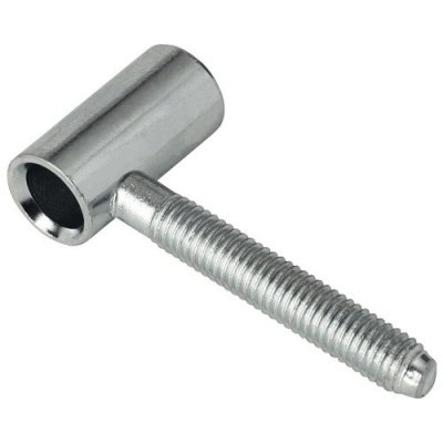 Walteco Dveřní závěs 50/10 vrchní díl M8, výška 30 mm, bílý pozink 1 ks , 80132 – Sleviste.cz