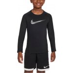 Nike Triko s dlouhým rukávem Pro Warm Crew Sweatshirt Kids dv3244-010 – Hledejceny.cz