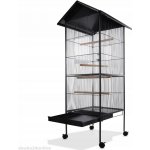 TecTake 402288 voliéra 168 cm antracit – Zboží Dáma