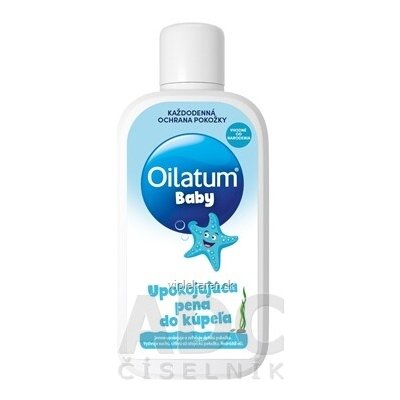 Oilatum BABY zklidňující pěna do koupele vhodná od narození 400 ml – Zboží Dáma
