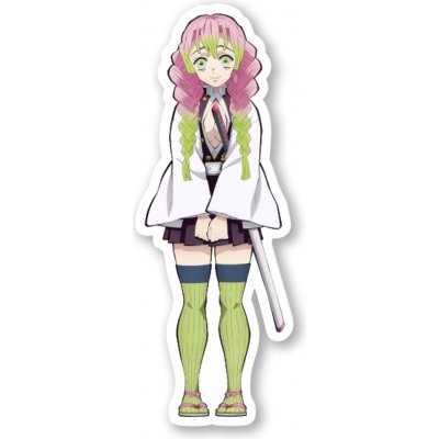 Demon Slayer Samolepka Mitsuri – Zboží Živě